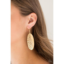 Load image into Gallery viewer, Radiantly Radiant Gold Earrings - Paparazzi - Dare2bdazzlin N Jewelry
