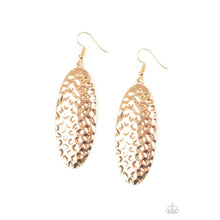 Load image into Gallery viewer, Radiantly Radiant Gold Earrings - Paparazzi - Dare2bdazzlin N Jewelry
