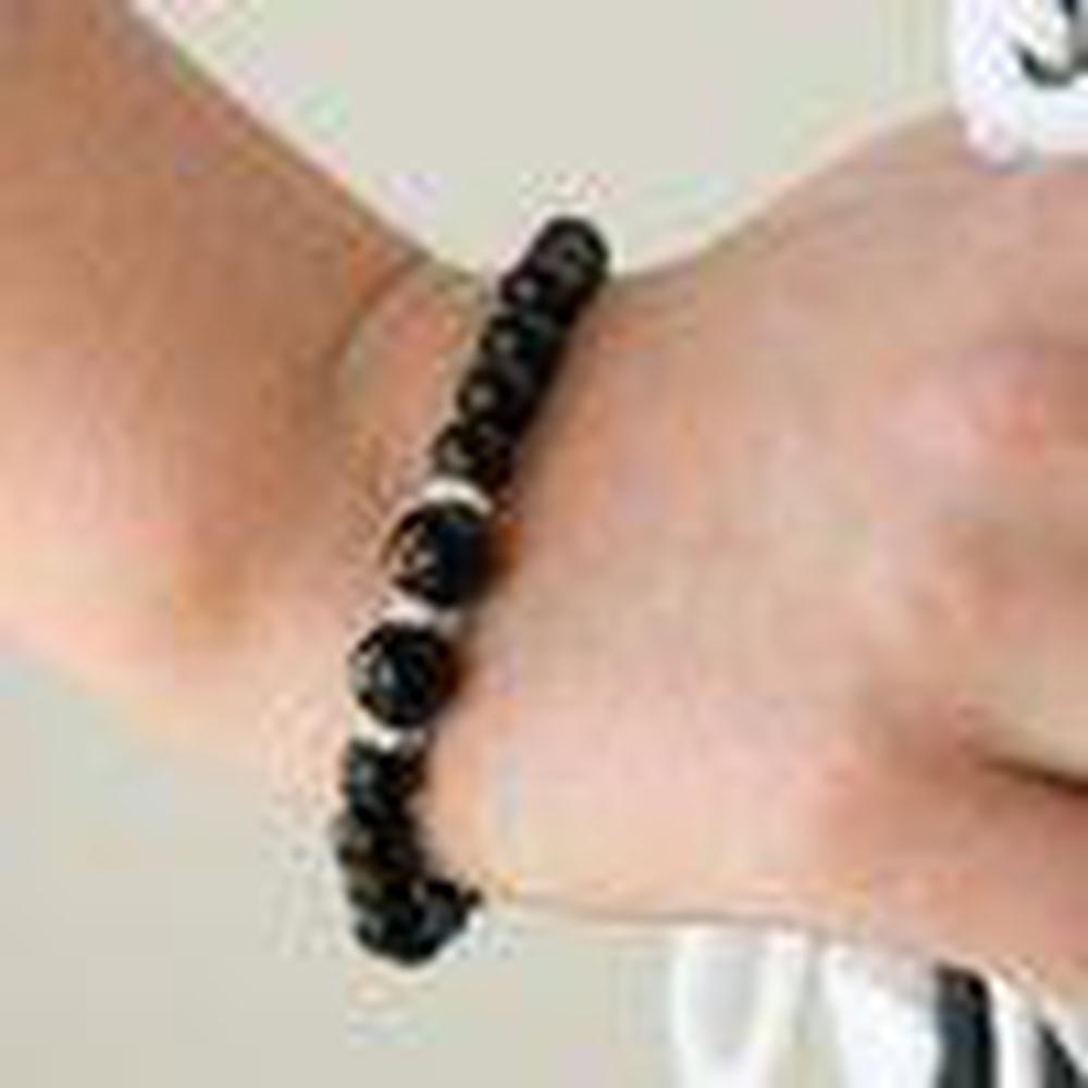 Radiantly Royal - Black Bracelet - Paparazzi - Dare2bdazzlin N Jewelry