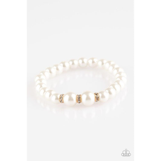 Radiantly Royal - Gold Bracelet - Paparazzi - Dare2bdazzlin N Jewelry
