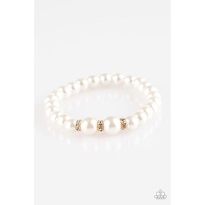 Radiantly Royal - Gold Bracelet - Paparazzi - Dare2bdazzlin N Jewelry