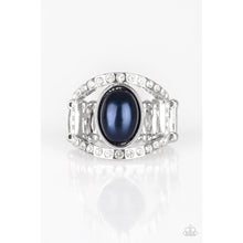 Load image into Gallery viewer, Radiating Riches - Blue Ring - Paparazzi - Dare2bdazzlin N Jewelry
