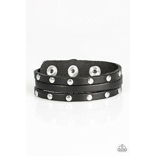 Radical Raider - Black Urban Bracelet - Paparazzi - Dare2bdazzlin N Jewelry