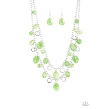 Load image into Gallery viewer, Rainbow Shine Green Necklace - Paparazzi - Dare2bdazzlin N Jewelry

