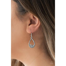 Load image into Gallery viewer, Raindrop Radiance - White Earring - Paparazzi - Dare2bdazzlin N Jewelry
