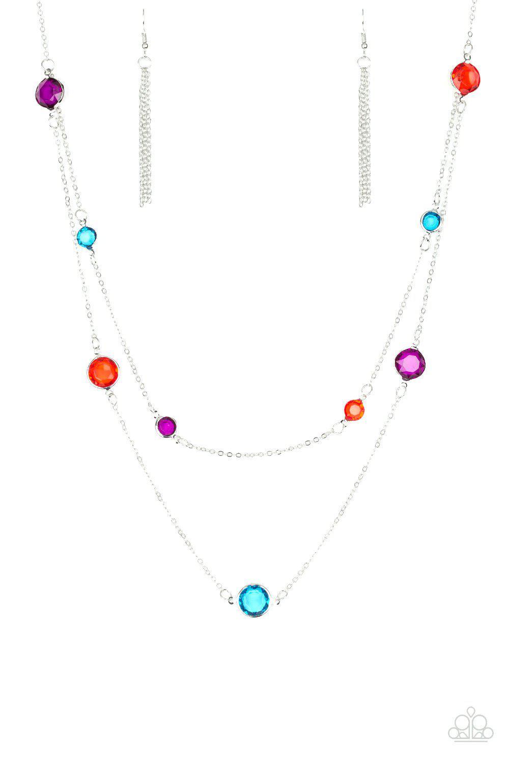 Raise Your Glass - Multi Necklace - Paparazzi - Dare2bdazzlin N Jewelry