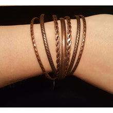 Load image into Gallery viewer, Rattle And Roll Copper Bracelet - Paparazzi - Dare2bdazzlin N Jewelry
