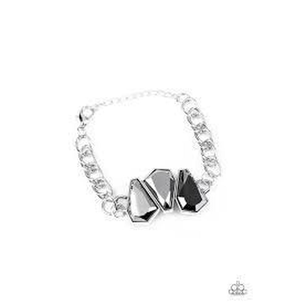 Raw Radiance - Silver Bracelet - Paparazzi - Dare2bdazzlin N Jewelry