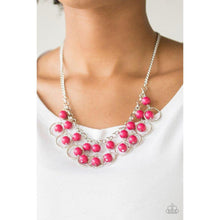 Load image into Gallery viewer, Really Rococo Pink Necklace - Paparazzi - Dare2bdazzlin N Jewelry
