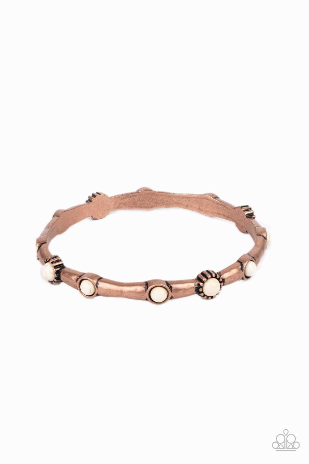 Rebel Sandstorm - Copper Bracelet - Paparazzi - Dare2bdazzlin N Jewelry