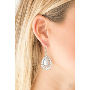Regal Renewal Silver Earrings - Paparazzi - Dare2bdazzlin N Jewelry