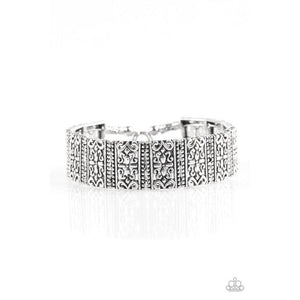 Regal Reverie - Silver Bracelet - Paparazzi - Dare2bdazzlin N Jewelry