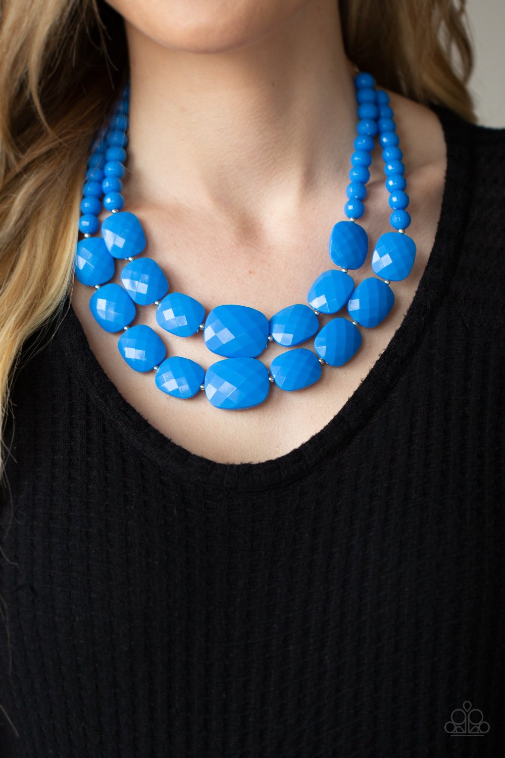 Resort Ready - Blue Necklace - Paparazzi - Dare2bdazzlin N Jewelry