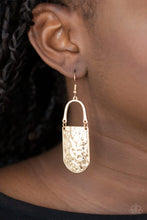 Load image into Gallery viewer, Resort Relic - Gold Earring - Paparazzi - Dare2bdazzlin N Jewelry
