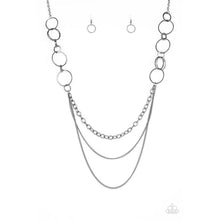 Load image into Gallery viewer, RING Down The House - Black Necklace - Paparazzi - Dare2bdazzlin N Jewelry

