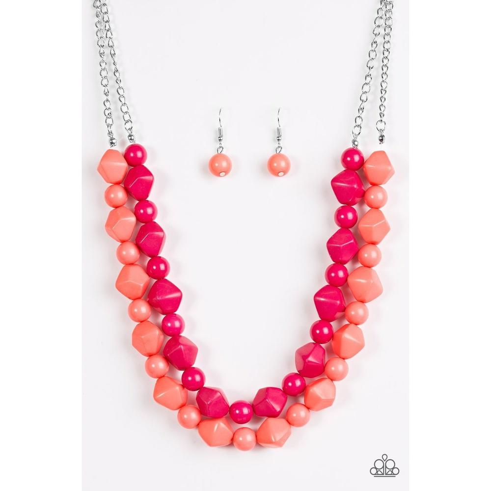 Rio Rhythm - Multi Necklace - Paparazzi - Dare2bdazzlin N Jewelry