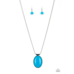 Rising Stardom - Blue Necklace - Dare2bdazzlin N Jewelry