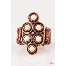 Load image into Gallery viewer, River Rock Rhythm - Copper Ring - Paparazzi - Paparazzi - Dare2bdazzlin N Jewelry
