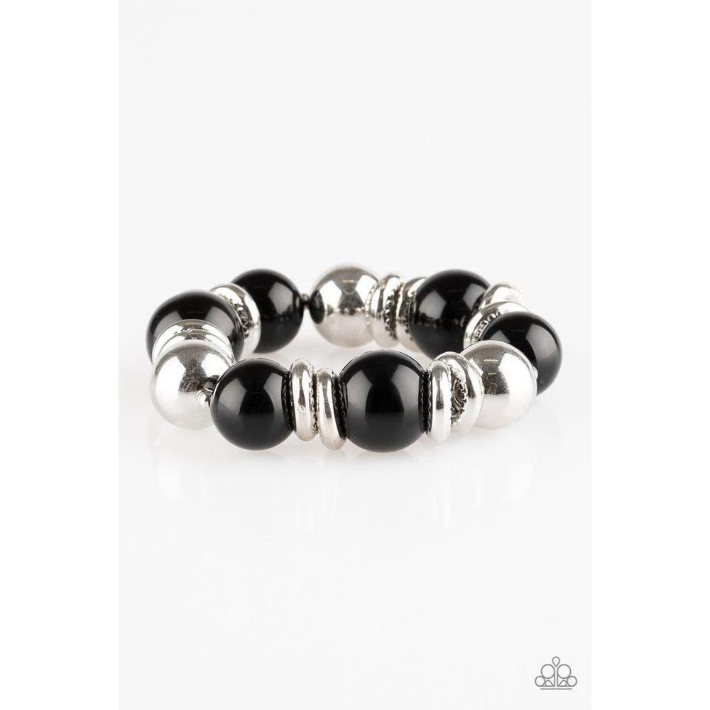 Rockin Rockefeller - Black Bracelet - Paparazzi - Dare2bdazzlin N Jewelry