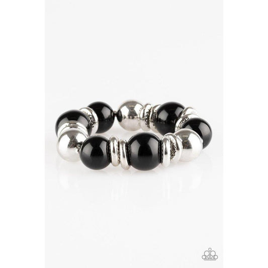 Rockin Rockefeller - Black Bracelet - Paparazzi - Dare2bdazzlin N Jewelry