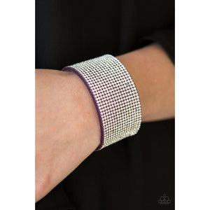 Roll With The Punches - Purple Bracelet - Paparazzi - Dare2bdazzlin N Jewelry