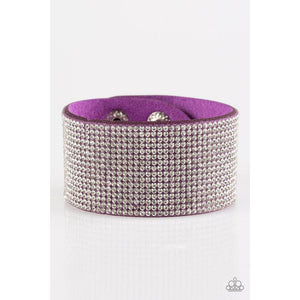 Roll With The Punches - Purple Bracelet - Paparazzi - Dare2bdazzlin N Jewelry