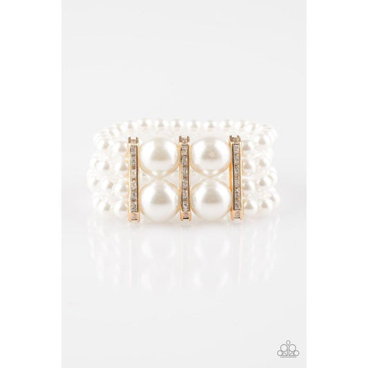 Romance Remix Bracelet - Gold - Paparazzi - Dare2bdazzlin N Jewelry