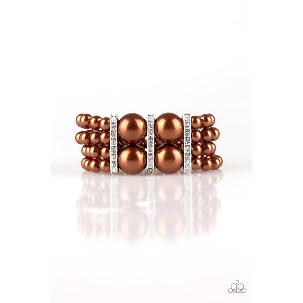 Romance Remix Brown Bracelet - Paparazzi - Dare2bdazzlin N Jewelry