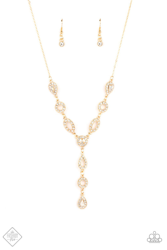 Royal Redux - Gold Necklace - Paparazzi - Dare2bdazzlin N Jewelry