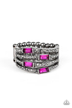 Load image into Gallery viewer, Royal Reflections - Pink Ring - Paparazzi - Dare2bdazzlin N Jewelry
