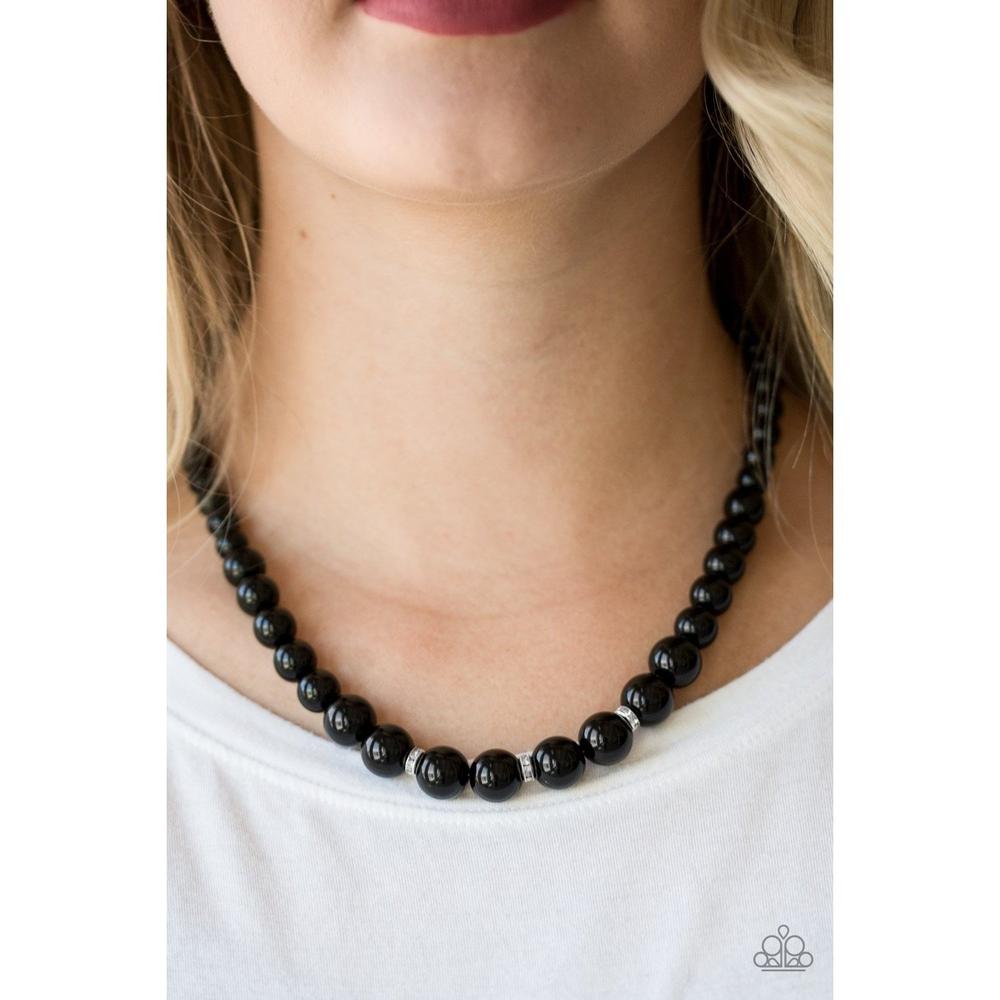Royal Romance - Black Necklace - Paparazzi - Dare2bdazzlin N Jewelry