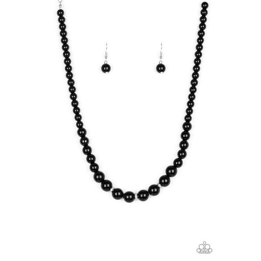Royal Romance - Black Necklace - Paparazzi - Dare2bdazzlin N Jewelry