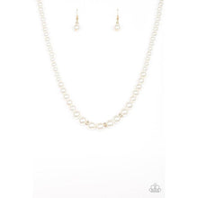 Load image into Gallery viewer, Royal Romance - Gold Necklace = Paparazzi - Dare2bdazzlin N Jewelry
