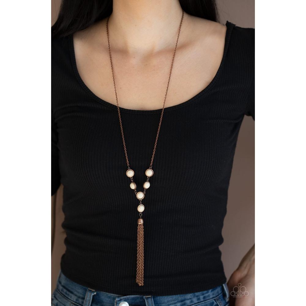 Rural Heiress - Copper Necklace - Paparazzi - Dare2bdazzlin N Jewelry