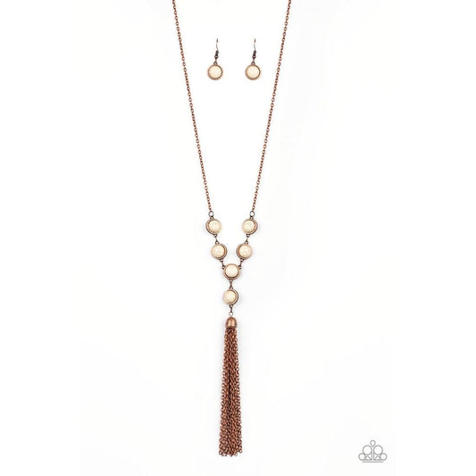 Rural Heiress - Copper Necklace - Paparazzi - Dare2bdazzlin N Jewelry