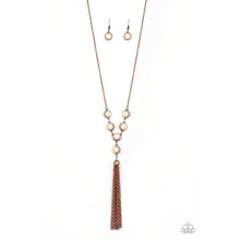 Load image into Gallery viewer, Rural Heiress - Copper Necklace - Paparazzi - Dare2bdazzlin N Jewelry
