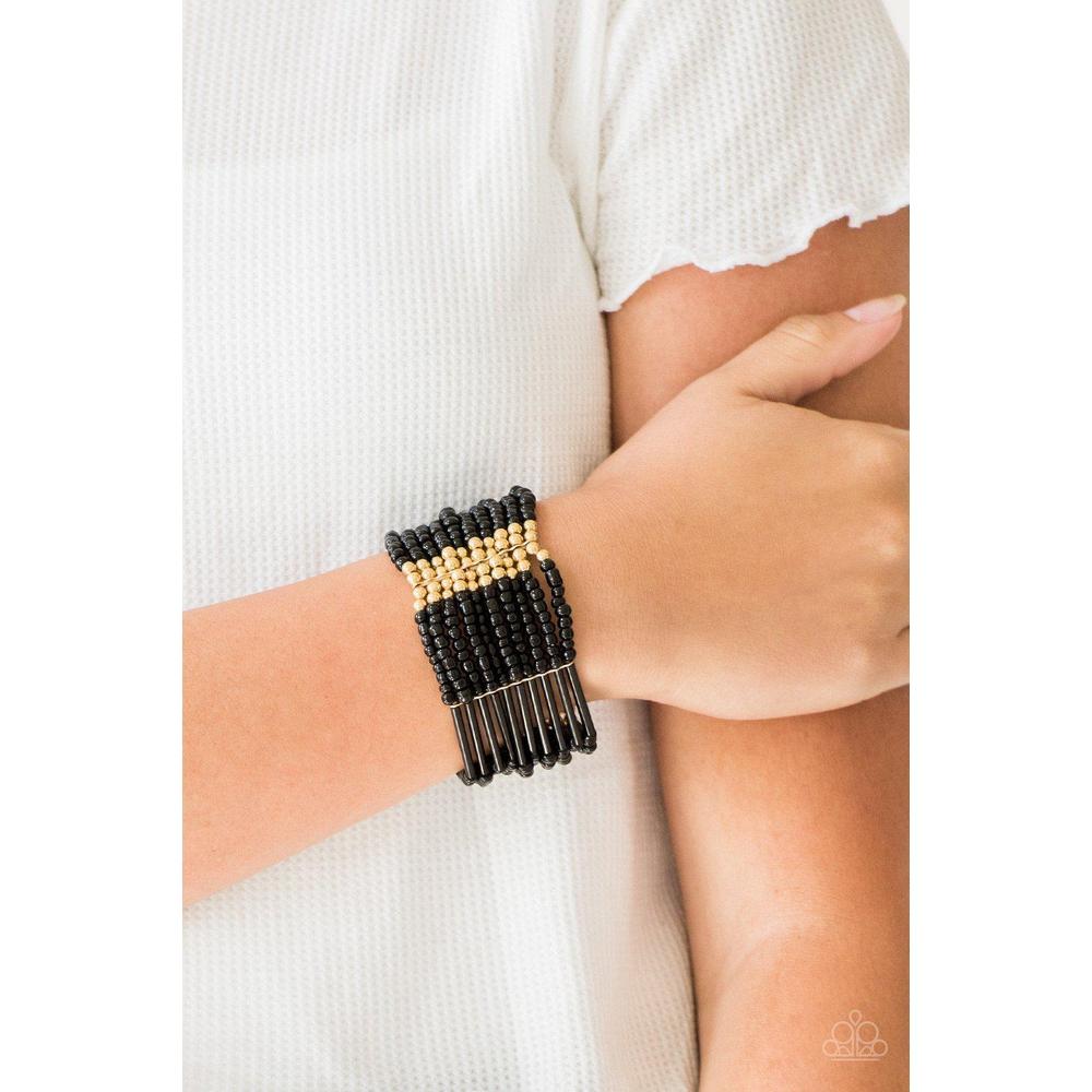 Rural Retreat Gold Bracelet - Paparazzi - Dare2bdazzlin N Jewelry