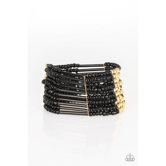 Rural Retreat Gold Bracelet - Paparazzi - Dare2bdazzlin N Jewelry