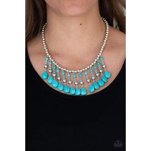 Rural Revival - Blue Necklace - Paparazzi - Dare2bdazzlin N Jewelry