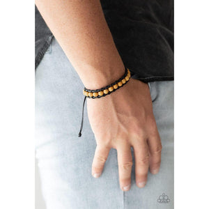 Rural Rover Yellow Urban Bracelet - Paparazzi - Dare2bdazzlin N Jewelry