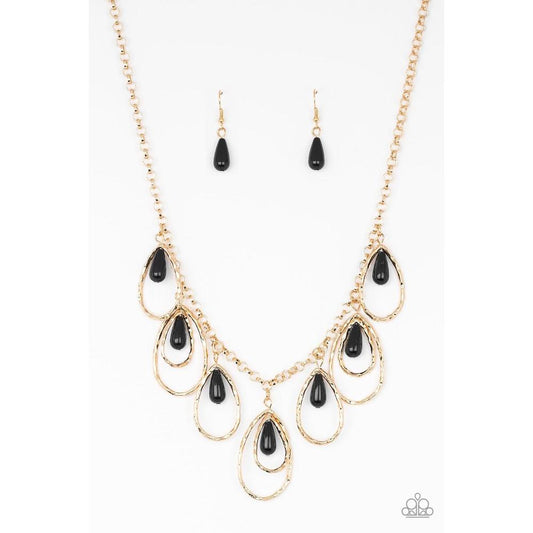 Rustic Ritz - Gold Necklace - Paparazzi - Dare2bdazzlin N Jewelry