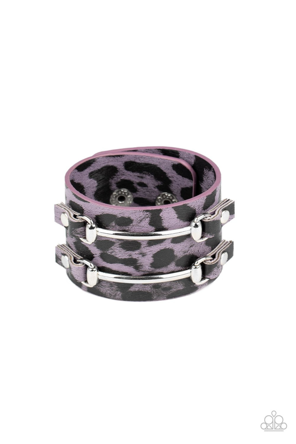 Safari Scene - Purple Bracelet - Paparazzi - Dare2bdazzlin N Jewelry