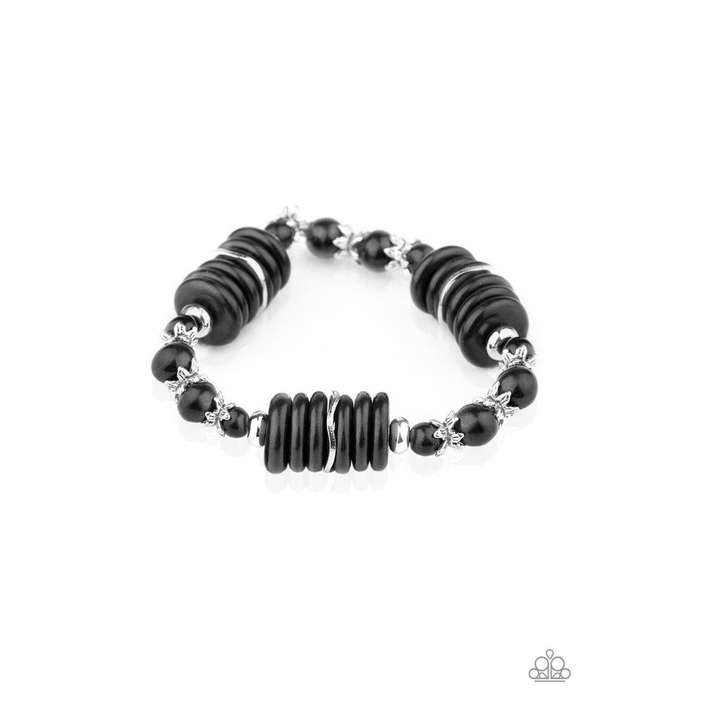 Sagebrush Serenade - Black Bracelet - Paparazzi - Dare2bdazzlin N Jewelry