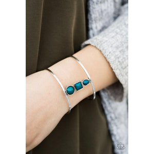 Sahara Siren - Blue Bracelet - Paparazzi - Dare2bdazzlin N Jewelry