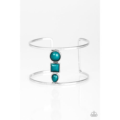 Sahara Siren - Blue Bracelet - Paparazzi - Dare2bdazzlin N Jewelry