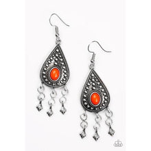 Load image into Gallery viewer, Sahara Song Red Earrings - Paparazzi - Dare2bdazzlin N Jewelry

