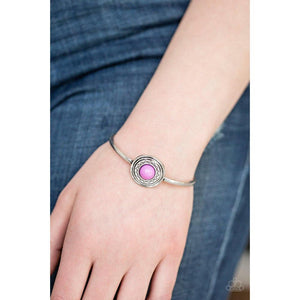 Sahara Sunshine - Purple Bracelet - Paparazzi - Dare2bdazzlin N Jewelry