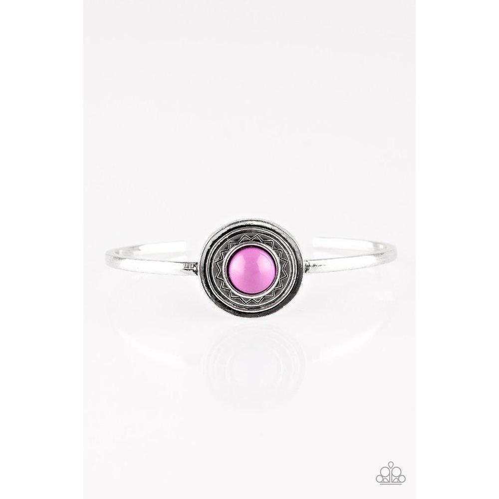 Sahara Sunshine - Purple Bracelet - Paparazzi - Dare2bdazzlin N Jewelry