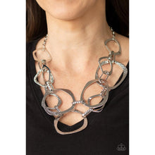 Load image into Gallery viewer, Salvage Yard - Silver Necklace - Paparazzi - Dare2bdazzlin N Jewelry
