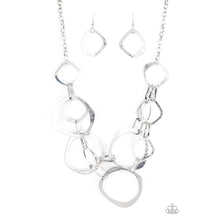 Load image into Gallery viewer, Salvage Yard - Silver Necklace - Paparazzi - Dare2bdazzlin N Jewelry
